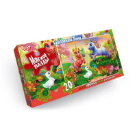 Пазли м'які Danko Toys Єдиноріжки з друзями 20 ел. (S20-08-04)