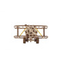 Механічний 3D пазл UGEARS Міні-біплан 84дет (70159)