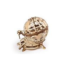 Механічний 3D пазл UGEARS Глобус (70128)