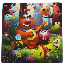 Пазли Puzzlika Співаючі тварини 1 Мишко 25 елементів (15207)