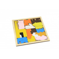 Дерев'яний пазл Handy Games Тварини (HG-0044)