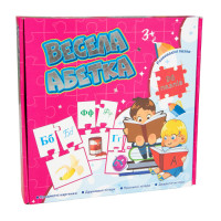 Пазли гра Strateg Весела абетка 96 дет. (укр.) (STR525)