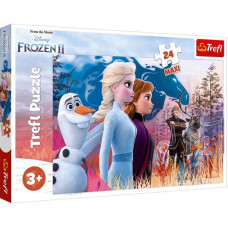 Пазли Trefl Магія пригод. Холодне серце 2 24шт.MAXI (14298)