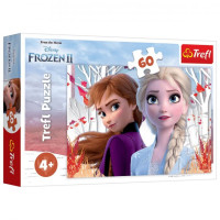Пазли Trefl Чарівний світ Анни та Ельзи Дісней Крижане серце 60шт. (17333)