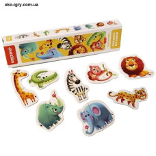 Пазли Puzzlika Тварини Африки 16 деталей (14774)