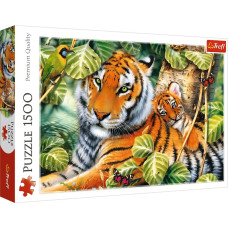 Пазли Trefl Два тигри 1500 ел (26159)