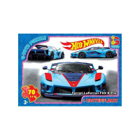 Пазли G-Toys Hot Wheels 70 ел (FW716)