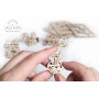 Механічний 3D пазл UGEARS Фіджети-Творчість. Набір із 4 шт. (70041)