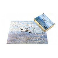 Пазли дерев'яні PuzzleOK фігурні 140 ел Байрактар (PuzA3-01207)