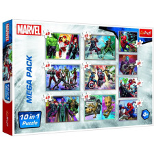 Пазли Trefl Герої MARVEL 10в1 332 ел. (90374)