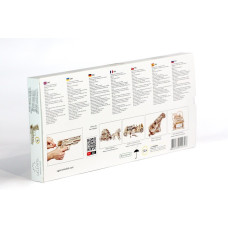 Механічний 3D пазл UGEARS Пістолет Вольф-01 (70047)