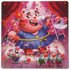 Пазли Puzzlika Співаючі тварини 2 Котик 25 елементів (15214)