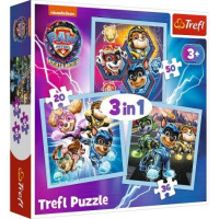 Пазли Trefl Щенячий патруль Могутня сила щенят 3в1 106 ел (34869)