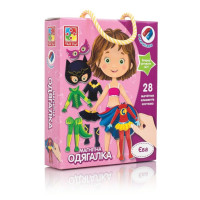 Гра розвиваюча Vladi Toys Магнітна одягалка "Єва" (VT3702-08)