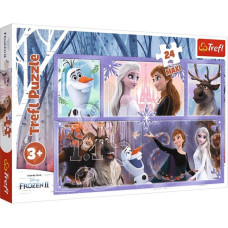 Пазли Trefl Магічне свято Disney Крижане серце 2 24шт.MAXI (14345)