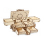 Механічний 3D пазл UGEARS Бурштинова скринька 189дет. (70090)