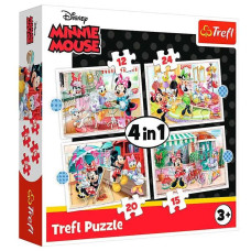 Пазли Trefl 4 в 1 Міні з друзями (34355)