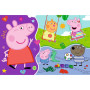 Пазли Trefl Super Gigant Веселе поросятко + розмальовка 15 ел (42003)