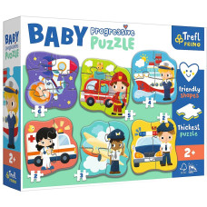 Пазли Trefl Baby Progressive: Професії 6в1 (44001)