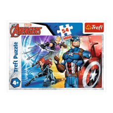 Пазли Trefl mini Марвел Капітан Америка 54 ел (19614)