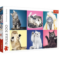 Пазли Trefl Котики 500 шт. (37377)