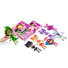 Гра розвиваюча Vladi Toys Магнітна одягалка "Єва" (VT3702-08)