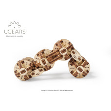 Механічний 3D пазл UGEARS Сферокуб (70049)