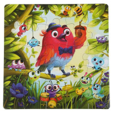 Пазли Puzzlika Співаючі тварини 3 Пташка 25 елементів (15221)