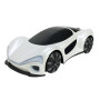 Машинка на радіокеруваннні POWER MOTORS електромобіль із зарядною станцією та з світло-звуковими ефектами і парогенератором біла (PM3419WT)