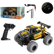 Машина OFF-ROAD на радіокеруванні позашляховик 4х4 жовта (YD898-MT1862YL)