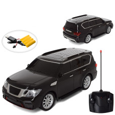 Машинка на радіокеруванні 1:12 із світловими ефектами чорна (M4933BL)