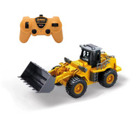 Будівельна техніка на радіокеруванні металевий ківш із світловими ефектами навантажувач (555-7)