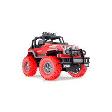 Машинка на радіокеруванні 4х4 зі світловими ефектами 1:18 червона (6085RD)