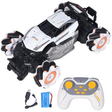 Машина акумуляторна трюкач-дрифтер 1:12 радіокерування біла (36801WT)