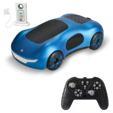 Машина на радіокеруванні Futuristic Сar 2.4G з парогенератором та зарядною станцією синя (HH1204-C/BL)