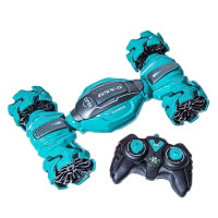 Машинка радіокерована всюдихід-перевертень 2.4 G бірюзова (XB1098TF)