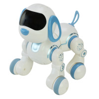 Іграшка дитяча на радіокеруванні Робо-пес 19 см тацює, світиться, їздить, гавкає (PL-924-01)