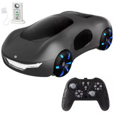 Машина на радіокеруванні Futuristic Сar 2.4G з парогенератором та зарядною станцією чорна (HH1204-C/BK)