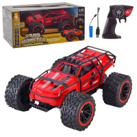 Машина Джип всюдихід акумуляторна на радіокеруванні червона (699-151)