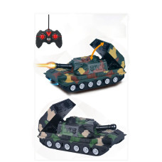 Танк на радіокеруанні ракетна установка зі світловими ефектами (869-19)