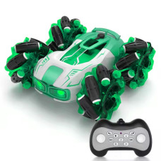 Машинка на радіокеруванні Drift Stunt car з пультом керування світлові ефекти зелена (HG4-37GR)