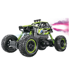 Машинка на радіокеруванні Всюдихід із димогенератором 2.4G зелена (3688-P124A-GR)
