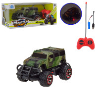 Машинка Monster Truck на радіокеруванні військова зелений камуфляж (866-3BGR)