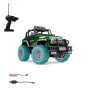 Машинка на радіокеруванні 4х4 зі світловими ефектами 1:18 зелена (6085GR)