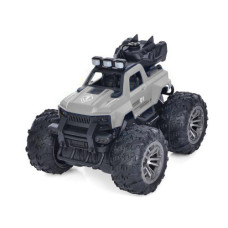 Машина Джип-трюкач на великих колесах з димовими і світловими ефектами сіра (KM550-5GRY)