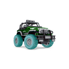 Машинка на радіокеруванні 4х4 зі світловими ефектами 1:18 зелена (6085GR)