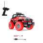 Машинка на радіокеруванні 4х4 зі світловими ефектами 1:18 червона (6085RD)