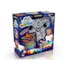 Набір для ліплення Danko Toys Рюкзачок Сова розфарбування My Color Owl-Bag (COWL-01-01)