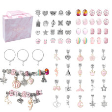 Набір для створення браслетів PANDORA THE BEST рожевий (B4322PN)