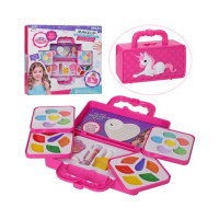 Дитяча косметичка розкладна набір для макіяжу у валізці (2959A)